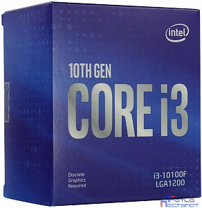 CPU Intel Core i3-10100F BOX {3.6GHz, 6MB, LGA1200}