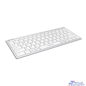 Клавиатура A4Tech Fstyler FBX51C белый USB беспроводная BT/Radio slim Multimedia (FBX51C WHITE)