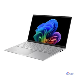 ASUS Vivobook S15 S5507QA-MA006W [90NB14Q2-M005E0] Silver 15.6" {OLED 2.8K Qualcomm Snapdragon X Elite X1E-78-100/16Gb/SSD1Tb/Win11}