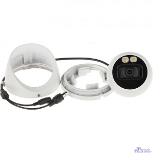 DAHUA DH-HAC-HDW1801TP-IL-A-0280B-S2 Уличная турельная HDCVI-видеокамера с интеллектуальной двойной подсветкой 8Мп, объектив 2.8мм, ИК 40, LED 40м, IP67, корпус: металл