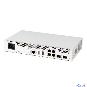 ELTEX ESR-15R Сервисный маршрутизатор 2xEthernet 1000BASE-X SFP, 4xEthernet 10/100/1000BASE-T, 2xUSB 2.0, 4 ГБ RAM, 100–264 В AC