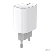 Rexant (18-2210) Сетевое зарядное устройство с двумя портами USB-C + USB-C, 20Вт