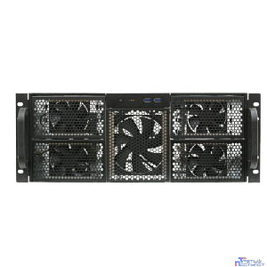 Procase RE411-D0H17-E-55 Корпус 4U server case,0x5.25+17HDD,черный,без блока питания,глубина 550мм,MB EATX 12"x13"