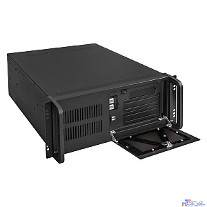 Exegate EX293218RUS Серверный корпус ExeGate Pro 4U450-07/4U4017S <RM 19", высота 4U, глубина 450, БП 700RADS, USB>