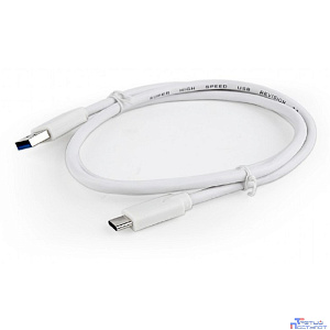 Bion Кабель USB 3.0 - USB Type-C (AM/CM), 5 Гбит/с, 3А (36W) 1 м, белый [BXP-CCP-USB3-AMCM-1M-W]