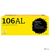 T2 W1106AL картридж для HP Laser 107a/107r/107w/MFP 135a/135r/135w/137fnw (2500 стр.) черный, с чипом