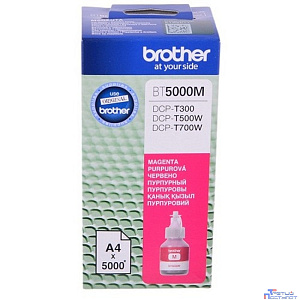 Brother BT5000M Чернила, Magenta DCPT300/500W/700W (41,8мл, 5000стр)