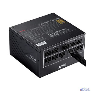 XPG CORE REACTOR II VE 650 (ATX 3.1, 650W, Full Modular,  PWM 120mm FDB fan,  Active PFC, DC to DC,Half-Bridge & LLC converter, 80+ GOLD,) RET