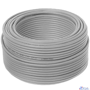 PROconnect (01-0052-50) Кабель U/UTP, CAT 5e, PVC, 4x2x0,48мм, внутренний, серый, 50м