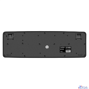 Exegate EX264080RUS Клавиатура Exegate LY-403, <USB, черная, 105кл, Enter большой, 8 красных клавиш> Color box