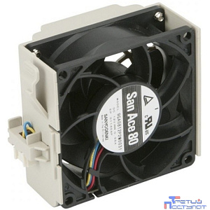 Supermicro FAN-0125L4  80x32 mm 6.7K RPM SC836 Rear Exhaust Fan W/ Housing