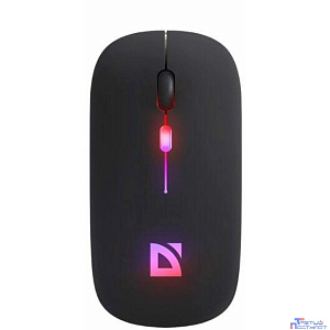 Defender Touch MM-997 { Беспроводная оптическая мышь, черн,2.4+BT,RGB,500mAh,бесшумн } [52997]