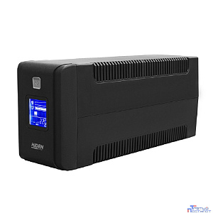 ИБП HIDEN EXPERT ULS800C 800ВА/480Вт {Линейно-интерактивный,2xSchuko LCD, USB, встроенный АКБ 1x12B/9Ач}