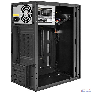 Exegate EX298005RUS Корпус Minitower BAA-308U2-AAA350 (mATX, БП AAA350 с вент. 8см, 1*USB+2*USB3.0, HD Audio, черный)