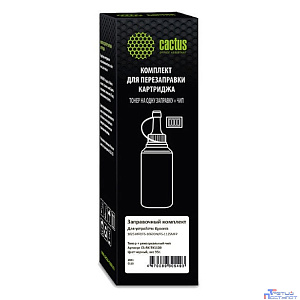 Тонер Cactus CS-RK-TK1120 черный флакон 95гр. (в компл.:чип) для принтера Kyocera FS-1025/1060/1125