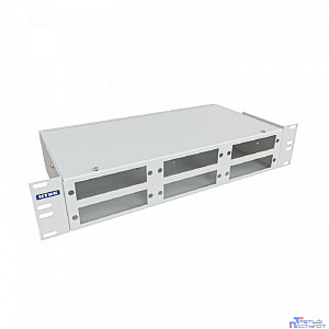 NTSS Кросс NTSS оптический 19'' укомплектованный 2U, 32 порта SC/UPC, 50/125 мкм ОМ3 (планки, сплайс-кассета, пигтейлы, КДЗС, адаптеры) серый RAL 7035 NTSS-RFOB-2U-32-SC/U-503-SP1.5G1AY