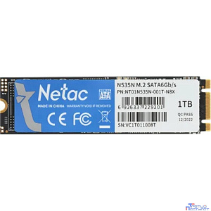 Накопитель SSD Netac SATA III 1Tb NT01N535N-001T-N8X N535N M.2 2280