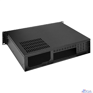 Exegate EX299965RUS Серверный корпус ExeGate Pro 2U350-33 <RM 19", высота 2U, глубина 350, БП 1000PAS, 2*USB+1* USB3.0>