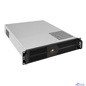 Exegate EX298449RUS Серверный корпус ExeGate Pro 2U550-04 <RM 19", высота 2U, глубина 550, БП 1100ADS, 2*USB>