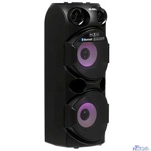 АС PS-750, черный (80 Вт, TWS, Bluetooth, FM, USB, microSD, LED-дисплей, 4400мА*ч)