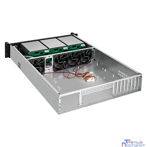 Exegate EX294280RUS Серверная платформа ExeGate Pro 2U650-HS09 <RM 19", высота 2U, глубина 650, Redundant БП 2x800W, 9xHotSwap, 2*USB>