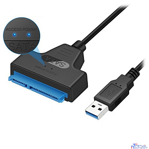 ORIENT UHD-502N, USB 3.2 Gen1 (USB 3.0) адаптер для SSD & HDD 2.5" SATA 6GB/s (JMS578, поддержка UASP), кабель подключения USB Type-A (31277)