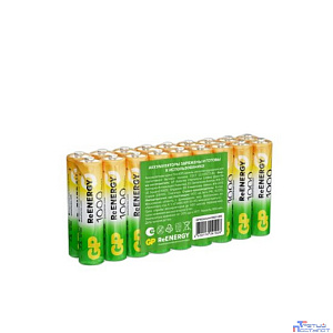 GP ReEnergy 100AAAHC AAA, емкость 1000 мАч (100AAAHCRGY-2) (18шт. в уп-ке)(GP100AAAHCGRY-B18)