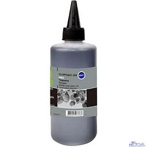 CACTUS Чернила CS-EPT6641-250 черный 250мл для Epson L100/L110/L120/L132/L200/L210/L222/L300/L312/L350/L355/L362/L366/L456/L550/L555/L566/L1300