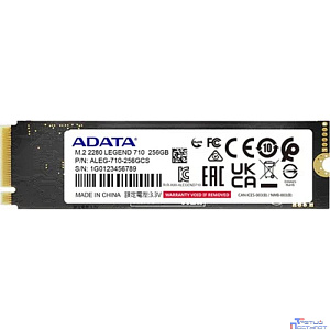 A-DATA SSD 256GB LEGEND 710 , M.2 2280 ALEG-710-256GCS PCIe Gen3x4 with NVMe