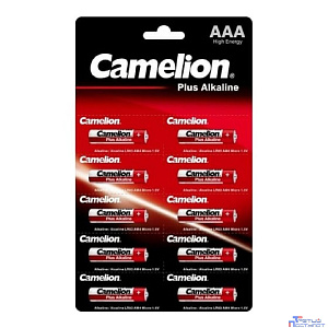 Camelion Plus Alkaline BL1x10  LR03 отрывные (LR03-BP1x10P, батарейка,1.5В) (10 шт. в уп-ке)