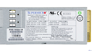 Supermicro PWS-1K62A-1R Блок питания 1600W, Titanium Level, Redundancy