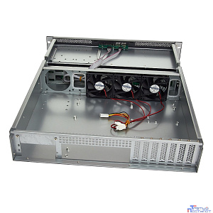 Exegate EX281232RUS Серверный корпус ExeGate Pro 2U550-HS08 <RM 19",  высота 2U, глубина 550, без БП, 8xHotSwap, USB>