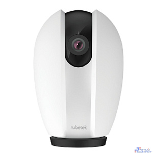 RUBETEK RV-3421/Wh Видеокамера поворотная Full HD (цв. белый), 2 Мп, 1/2.9'' CMOS, объектив 3.6 мм, ONVIF/WebRTC/RTSP, слот microSD, Wi-Fi 2.4/5 ГГц, IP20, пластик