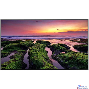 Панель Samsung 75" QB75B черный VA LED 8ms 16:9 HDMI M/M матовая 350cd 178гр/178гр 3840x1920 Ultra HD USB 38.3кг