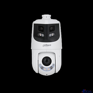 DAHUA DH-SDT4E425-8P-GB-APV1 Уличная купольная PTZ IP-видеокамера , 1/2.7" 8Мп CMOS,, 2.8мм, ИК 30м, Led 30м (панорамный модуль) 1/2.8 4Мп CMOS, F1.6, 5мм–125мм, ИК 100м, Led 50м(PTZ-модуль)