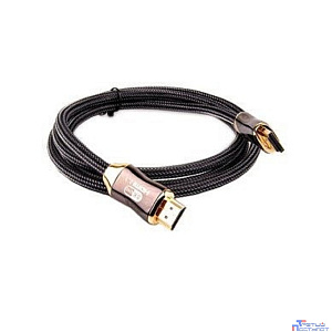 Telecom Кабель HDMI 19M/M,ver. 2.1, 8K@60 Hz 1.5m метал разъемы, нейлоновая оплетка Telecom <TCG300-1.5M> [06937510844067]