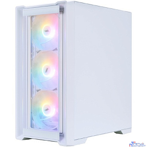 1STPLAYER TRILOBITE T4-G GLASS FRGB White / mATX / 4x120mm FRGB fans / T4-G-WH-4F1-W