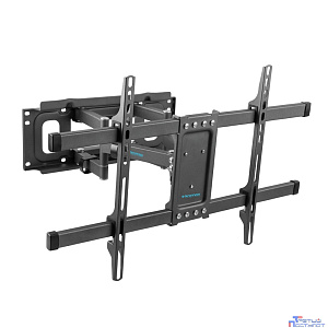 Kromax CORBEL-8 grey titan { 32"-75";  Максимальная нагрузка: 55 кг;  VESA: 200x200, 200х300, 200х400, 300х200, 300х300, 300х400, 400х200, 400х300, 400х400, 600х400 мм;  Наклон: +5°-12°Поворот: ±90}