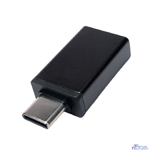 Гарнизон  Переходник USB3.0 Type-C(M)/AF, с поддержкой OTG, черный, пакет (GCC-A-USB3-CMAF)