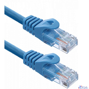 Кабель ACD Патч-корд ACD-LPU5E-50L |ACD-LPU5E-50L| Cat5e UTP 24AWG 4Pair, 7/0.18мм CCA Синий, 5.0м, (741647)