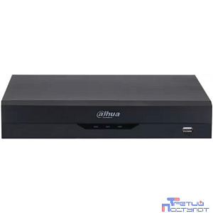 DAHUA DH-XVR5116HE-I3 16-канальный HDCVI-видеорегистратор с FR, видеоаналитика, до 24 IP каналов до 6Мп, 1 SATA III до 16Тбайт
