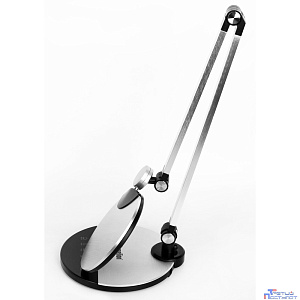 Camelion KD-865  C03 серебро LED(Свет-к наст.10 Вт,230В,600 лм,сенс.рег.ярк и цвет.темп)