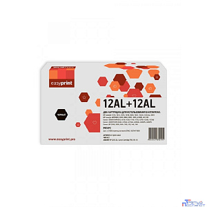 12ALD Двойная упаковка картриджа EasyPrint LH-Q2612ALD для HP LJ1010/1015/1020 (2шт.x3000 стр.)