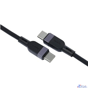 HOCO X109/ USB кабель Type-C/ 3m/ 3A/ Силикон/ Black