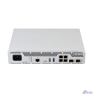 ELTEX ESR-30 Маршрутизатор ESR-30, 4x10/100/1000BASE-T, 2x10GBASE-R SFP+, 1xConsole (RJ-45), 1xUSB 2.0, 1xUSB 3.0, 1 слот для micro-SD карт, 4 Гб RAM, 8 Гб Flash, 100–264 В АС