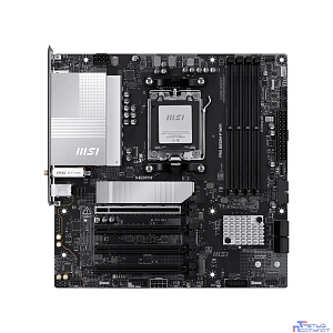 Материнская плата MSI PRO B850M-P WIFI SocketAM5 AMD B850 4xDDR5 mATX AC`97 8ch(7.1) 5Gigabit RAID+HDMI+DP