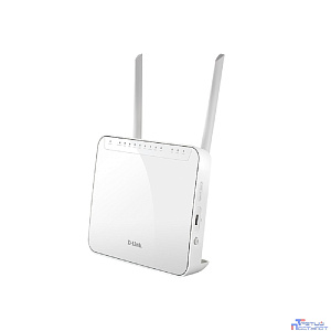 D-Link DVG-5402G/R1A Беспроводной двухдиапазонный гигабитный маршрутизатор AC1200 с поддержкой 3G/LTE, 2 FXS-портами и USB-портом