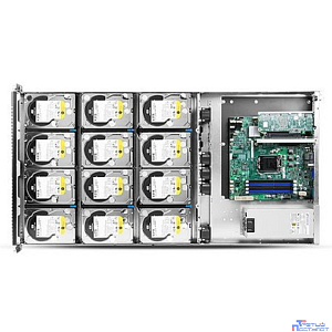Корпус Chenbro RM14500H01*13640 1U,12BAY HDD,W/REAR WINDOW+MINI SAS CABLE,SINGLE(CHENBRO,SR/SK),REV.»A01»