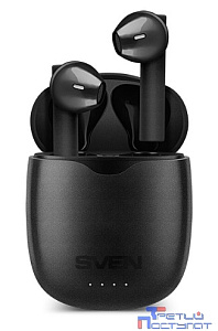 Наушники SVEN E-717BT,чер,BТ,TWS, заряд кейс, беспровод, стерео