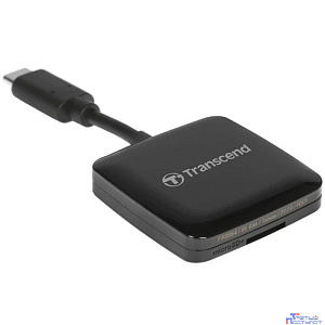 Micro SecureDigital Transcend RDC3 SD/microSD Card Reader, USB 3.2 Gen 1, Black, Type C TS-RDC3